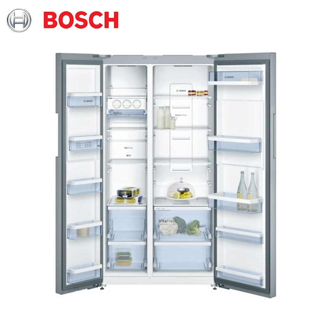 Bosch KAN92VI35 Side By Side Refrigerator 659L Inox Easy ...