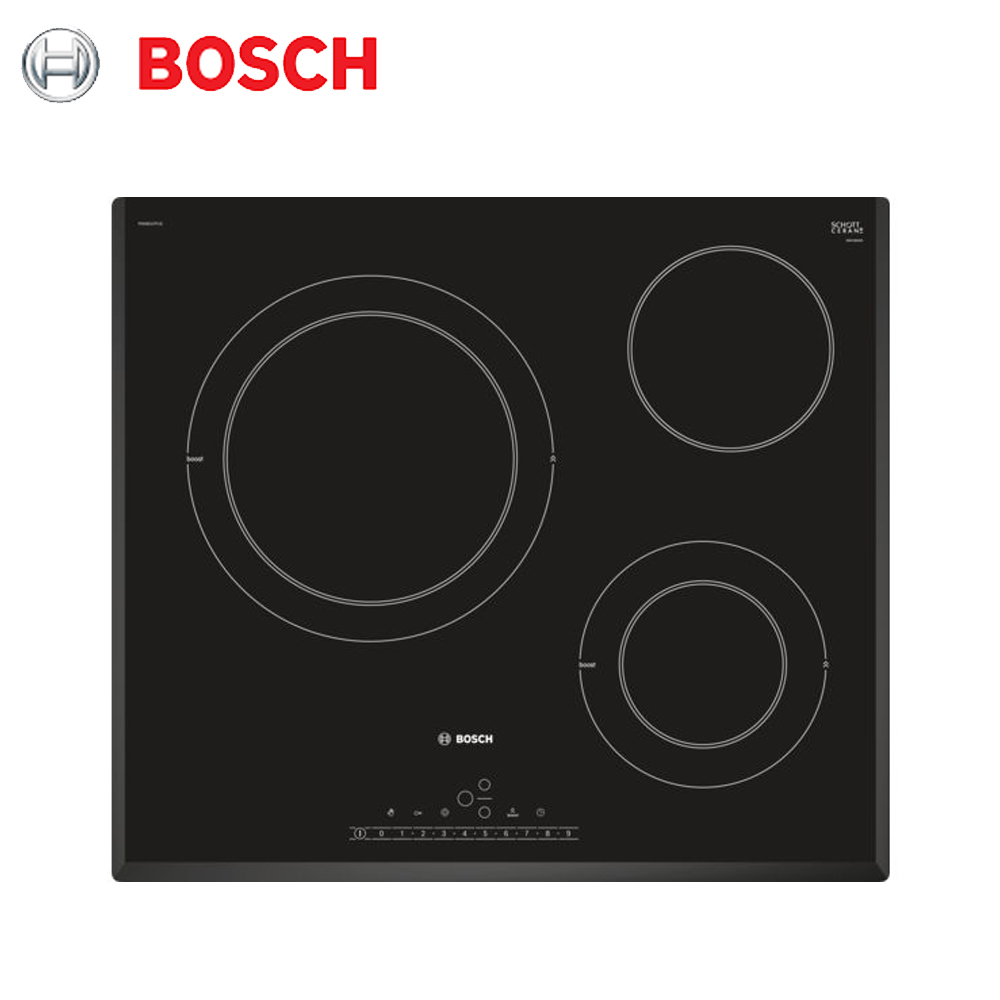 Bosch PKK651FP1E Built In Electric Hob 3 Glass Ceramic Zone | BHB