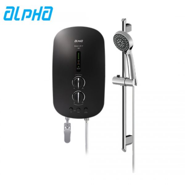 Alpha SMART18I MATTBLK Shower DC Pump Matt Black