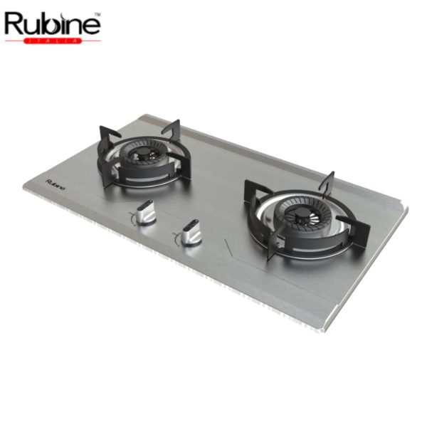 Rubine Rghcaldo Bss Built In Stainless Steel Gas Hob Burner Bhb