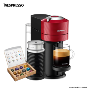 Nespresso Vertuo NEXT Cherry Red Bundle NPS-A3GCV1GBRENE