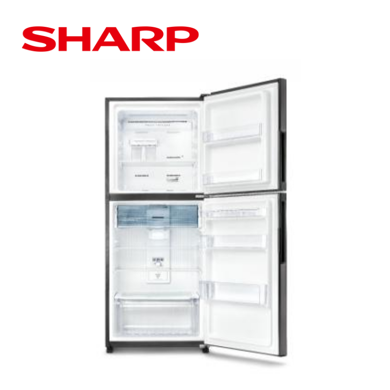 Sharp SJ4122MSS Fridge 2 Door 410L J-Tech Inverter PCI | BHB